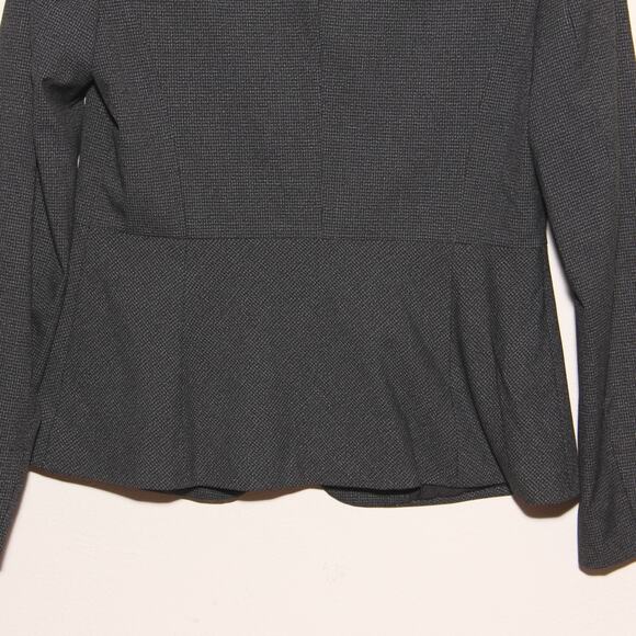 Ann Taylor Factory Peplum Waist Blazer Jacket Size 6 - Picture 6 of 9